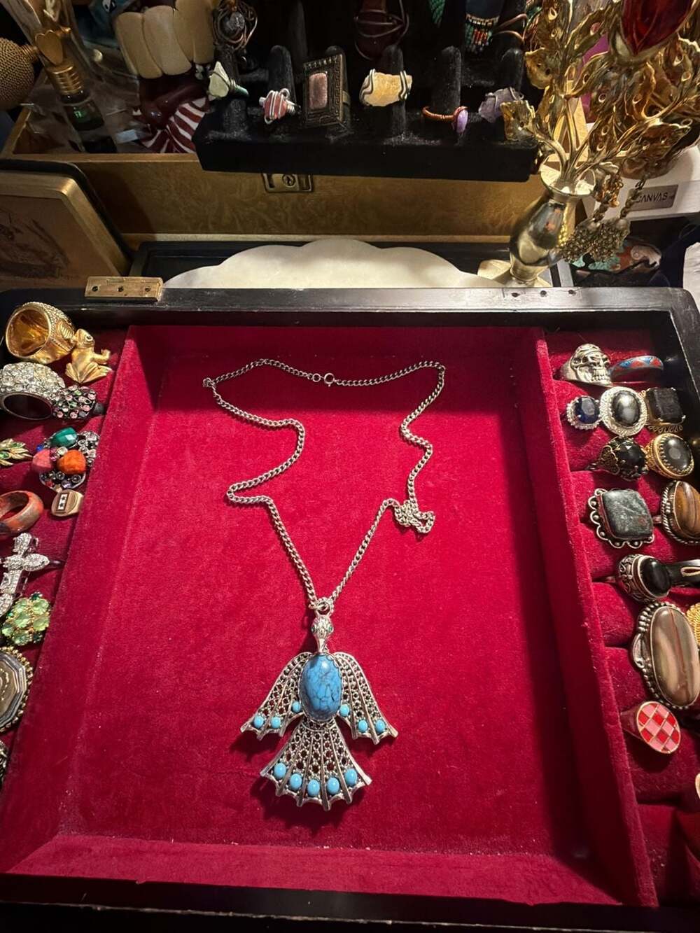 Vintage Thunderbird Necklace